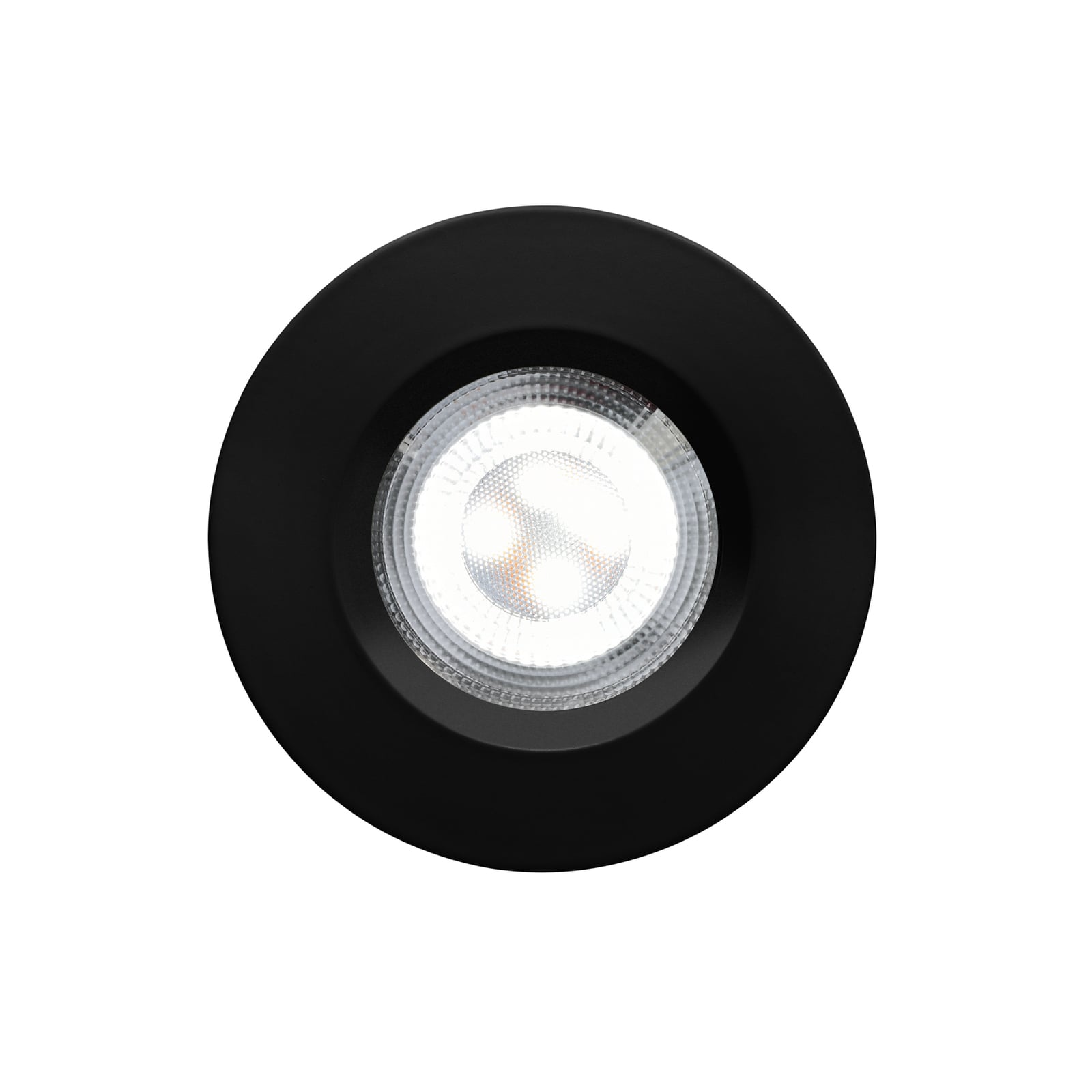 Detalj av LED innbyggingsspot Don Smart RGBW dimbar IP65 svart
