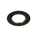 LED innbyggingsspot Dorado Smart dimbar CCT IP65 svart forfra