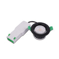 LED innbyggingsspot Eco R 68 dimbar CCT Ø9 cm IP65 svart