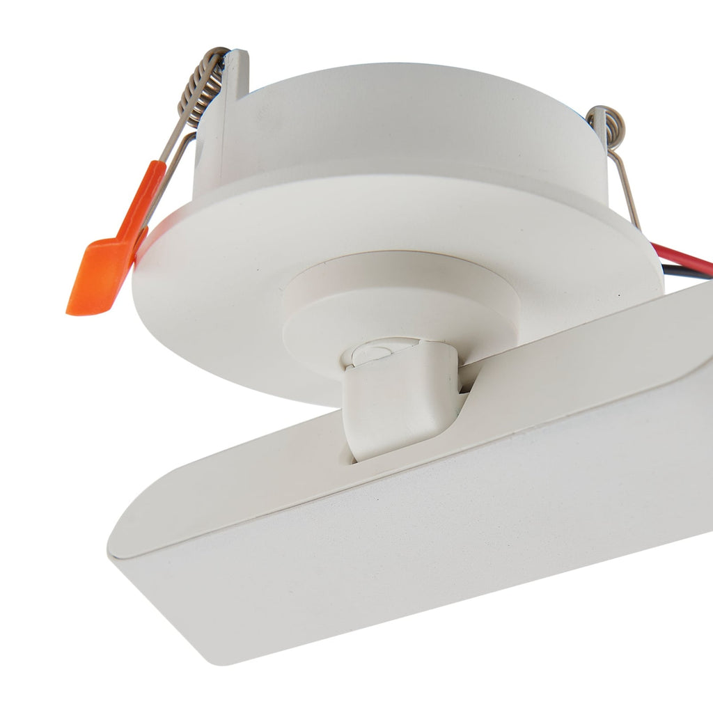 LED innbyggingsspot Eldrin dimbar hvit 13,1 cm 3,6W lysdetalj