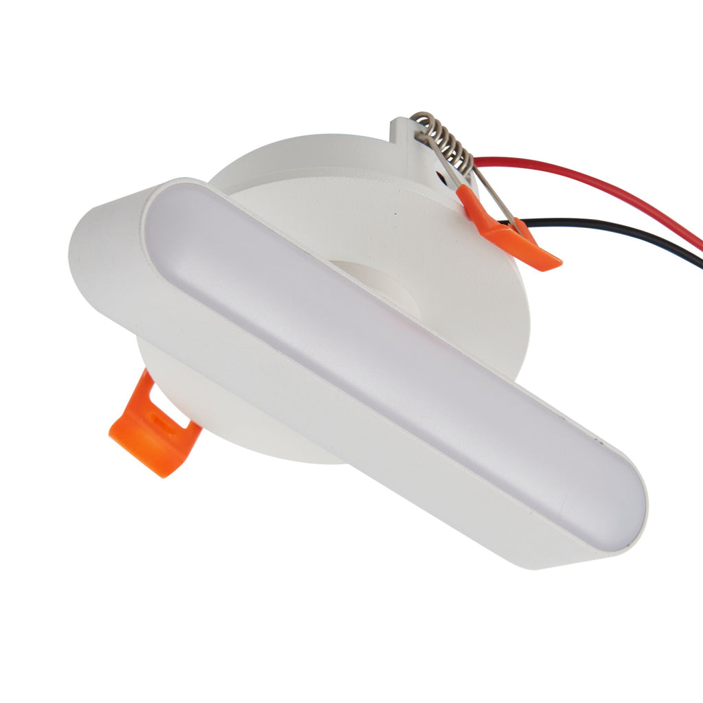LED innbyggingsspot Eldrin dimbar hvit 13,1 cm 3,6W lyskilde
