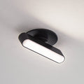 LED innbyggingsspot Eldrin svart dimbar svingbar forfra