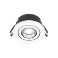 LED innbyggingsspot Eliar svingbar dimbar IP65 CCT hvit forfra