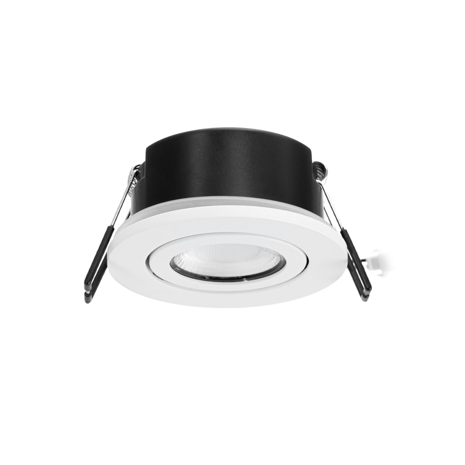 LED innbyggingsspot Eliar svingbar dimbar IP65 CCT hvit svingbar lampehode