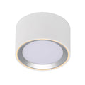 LED innbyggingsspot Fallon hvit stål Ø10 cm front
