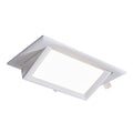 LED innbyggingsspot FLEXA svingbar 38W justerbar fargetemperatur forfra