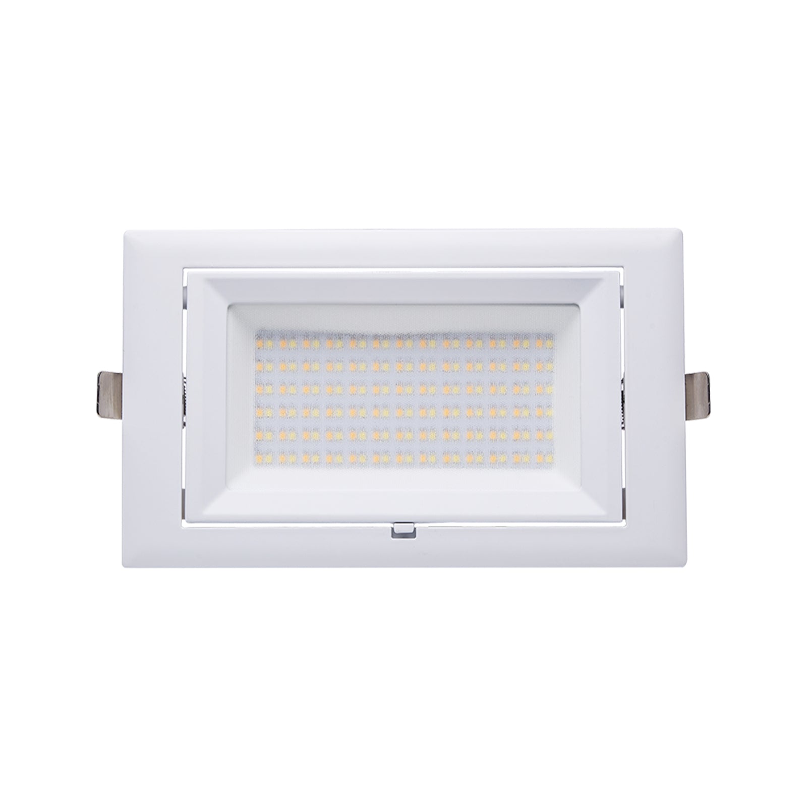 LED innbyggingsspot FLEXA svingbar 38W justerbar fargetemperatur detalj