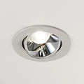 LED innbyggingsspot Franjo hvit svingbar forfra
