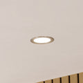 LED innbyggingsspot Fueva 6-Z dimbar CCT IP44 Ø12 cm forfra