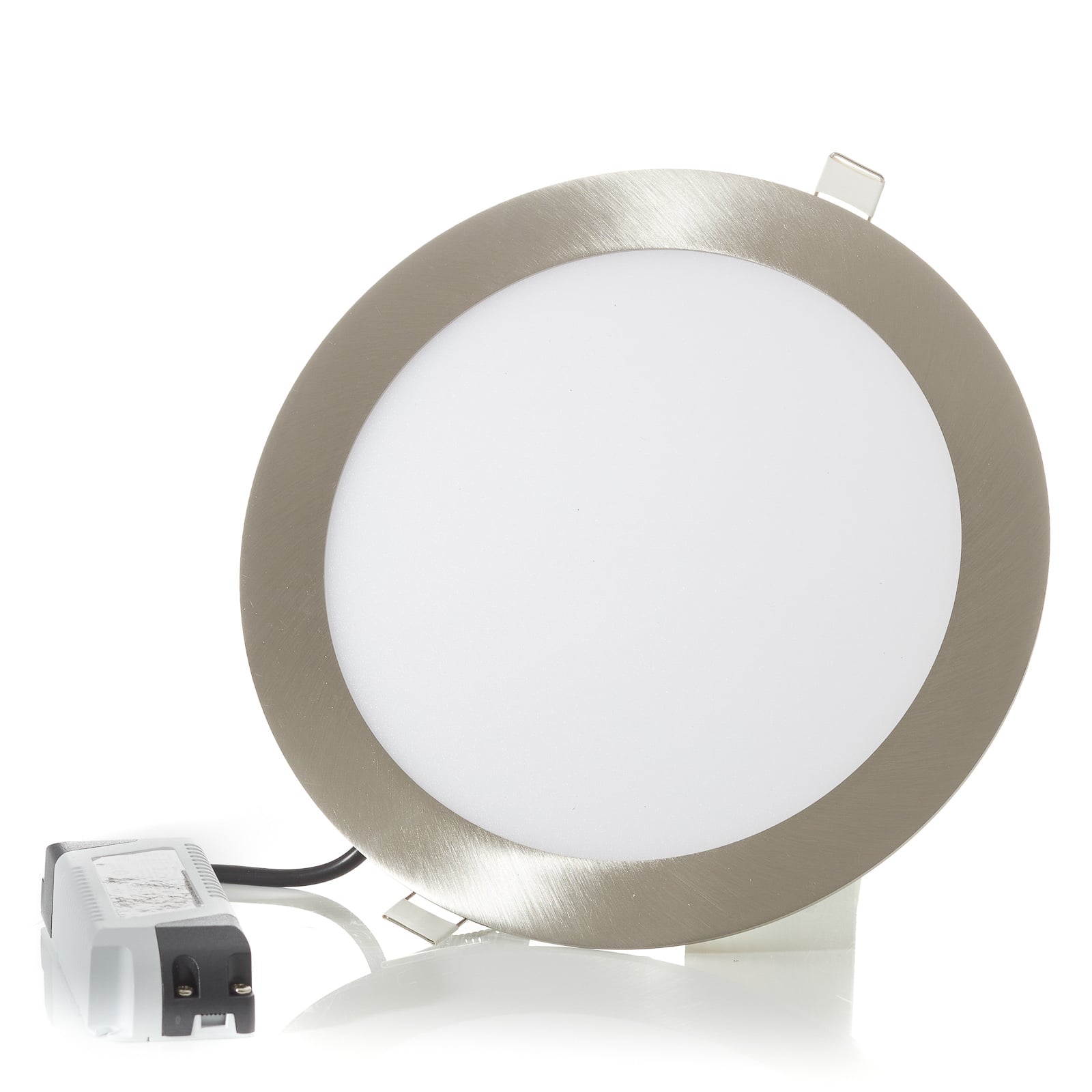 LED innbyggingsspot Fueva-C RGBW dimbar matt nikkel dimmer