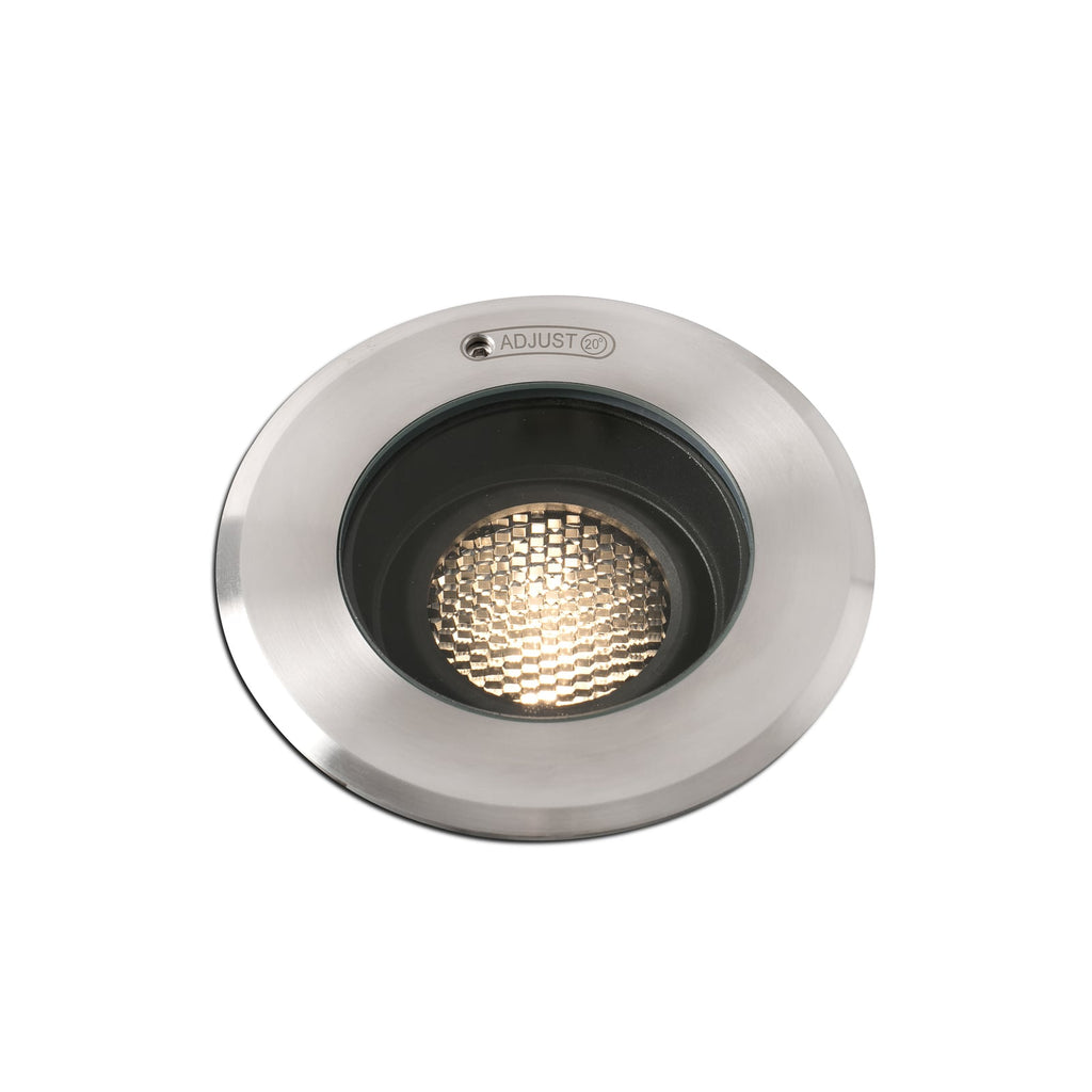 LED innbyggingsspot Geiser sjøvannsbestandig Ø13 cm IP67 forfra
