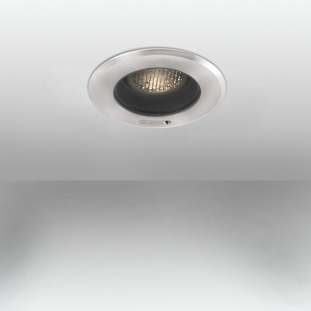 LED innbyggingsspot Geiser sjøvannsbestandig Ø13 cm IP67 bakside