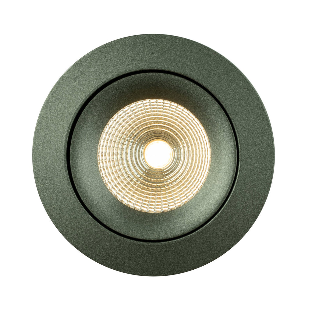 LED innbyggingsspot Green One 360° grønn nærbilde