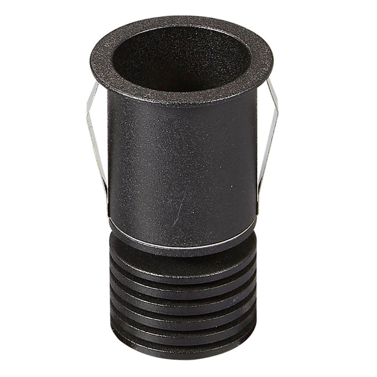 LED innbyggingsspot Guincho svart 3W IP54 Ø4,1 cm forfra