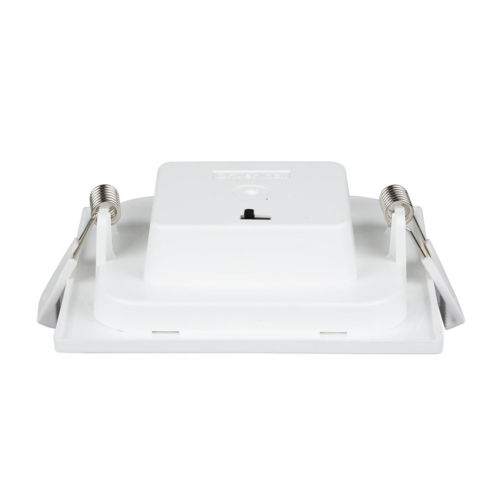 Aluminiumsklemmer på LED innbyggingsspot Helina dimbar hvit 22 cm