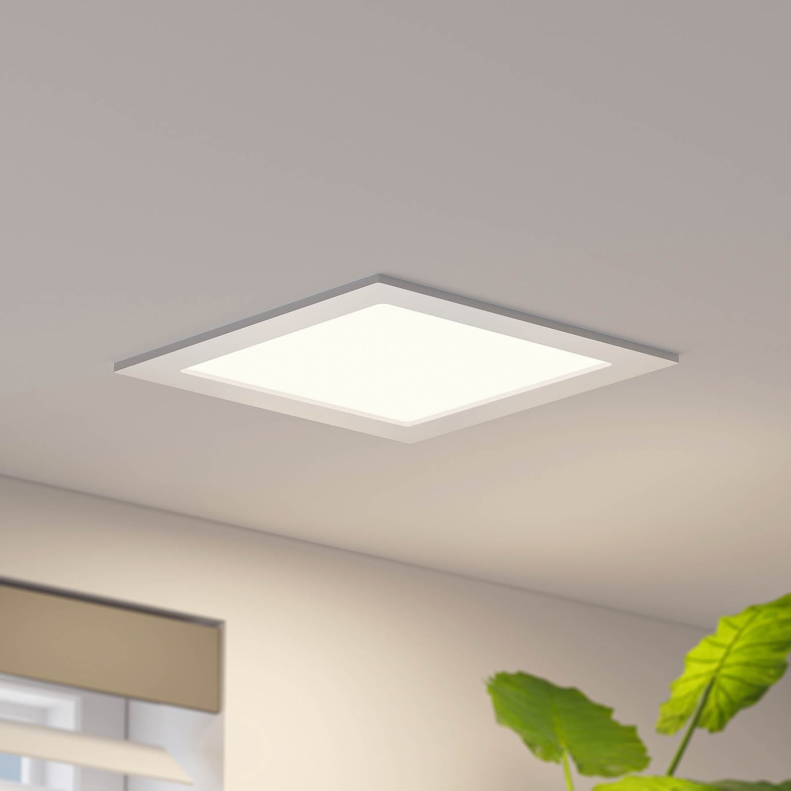 LED innbyggingsspot Helina dimbar sølv front