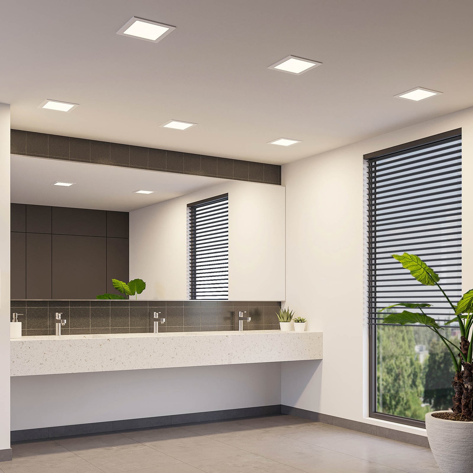 LED innbyggingsspot Helina hvit dimbar CCT bakside