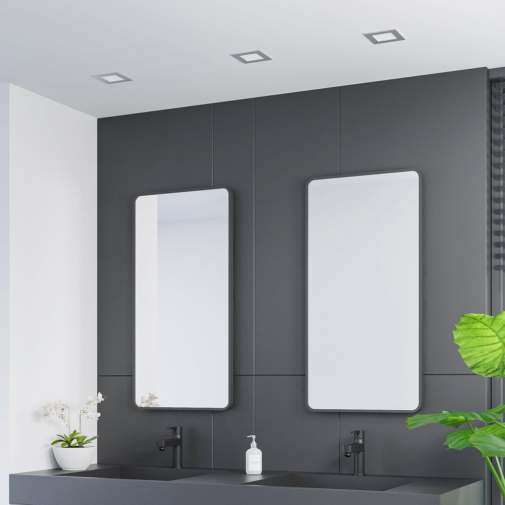 Detalj av LED innbyggingsspot Helina sølv dimbar CCT IP44