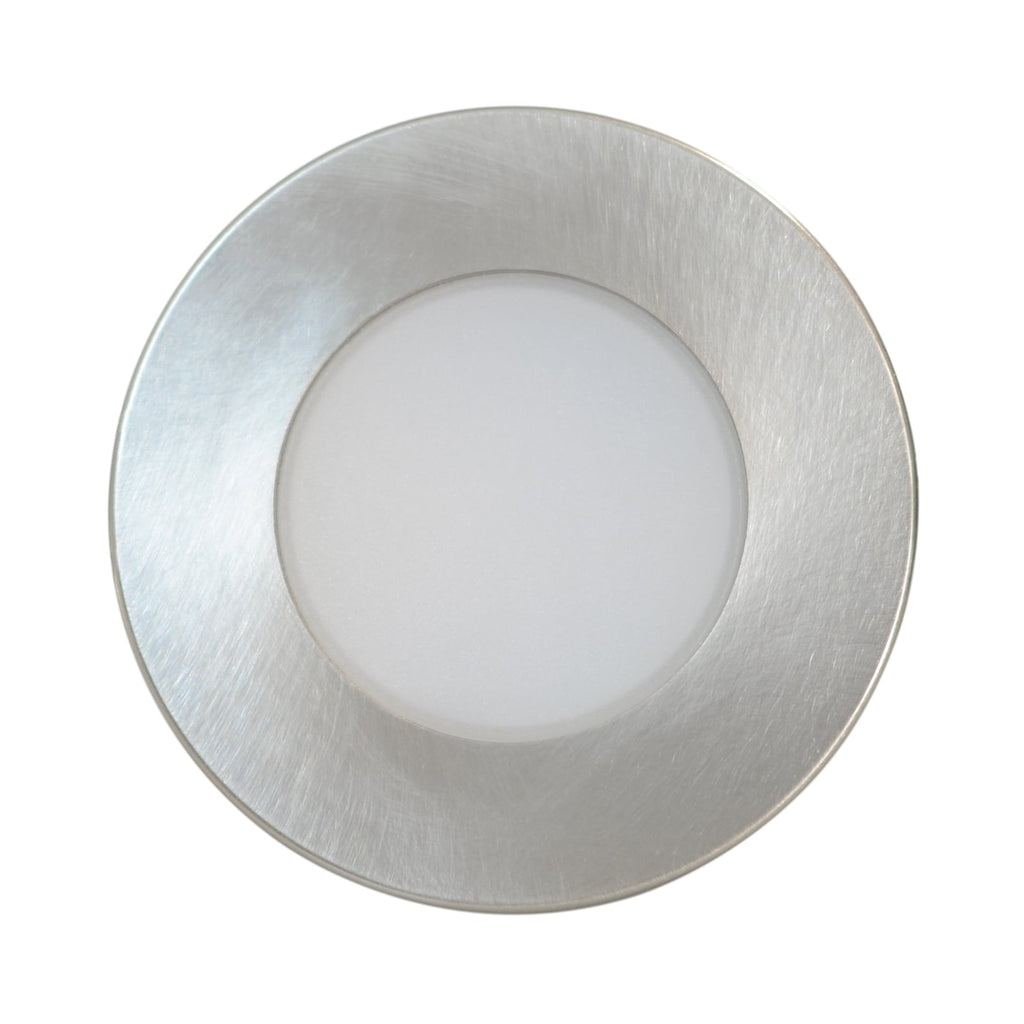 LED innbyggingsspot Holstein Ø8,2 cm 5W varmhvit IP65 forfra