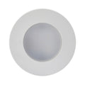 LED innbyggingsspot Holstein rund hvit IP65 5W 2700K forfra