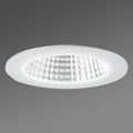 LED innbyggingsspot IDown 13 hvit Ø10 cm 13W IP54 forfra