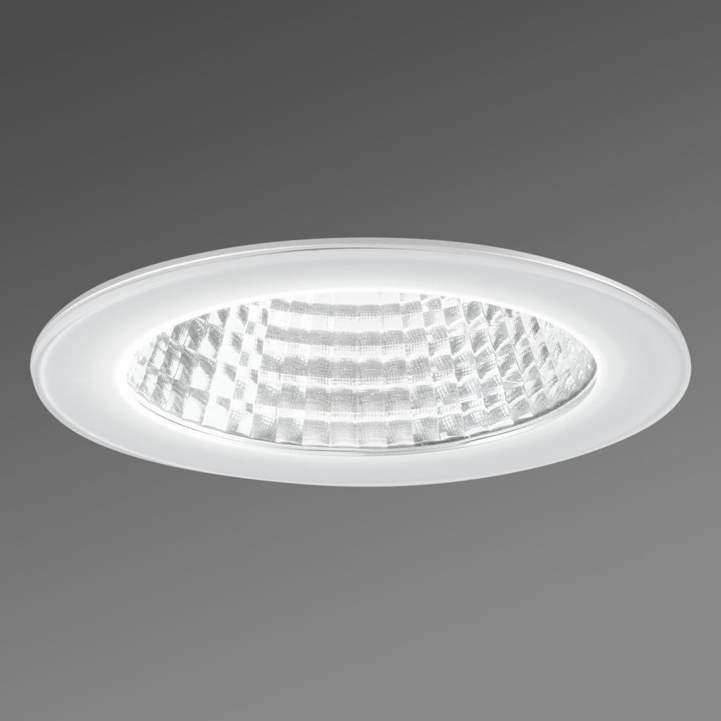LED innbyggingsspot IDown 26 IP54 hvit forfra