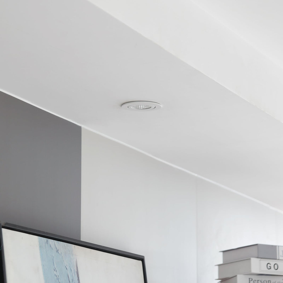 Detalj av LED innbyggingsspot Jyra hvit dimbar 6W 3000K IP65