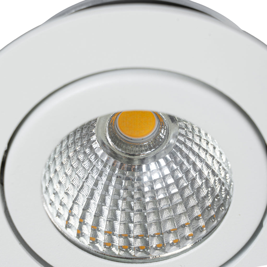 LED innbyggingsspot Jyra hvit IP65 dimbar 6W 4000K Arcchio miljøbilde