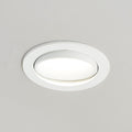 LED innbyggingsspot Katerin svingbar dimbar hvit Ø10 cm IP44 forfra