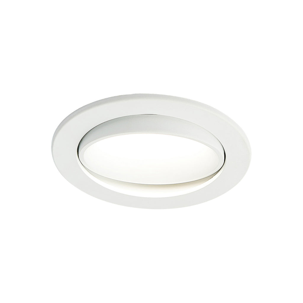 Detalj av LED innbyggingsspot Katerin svingbar dimbar hvit IP44