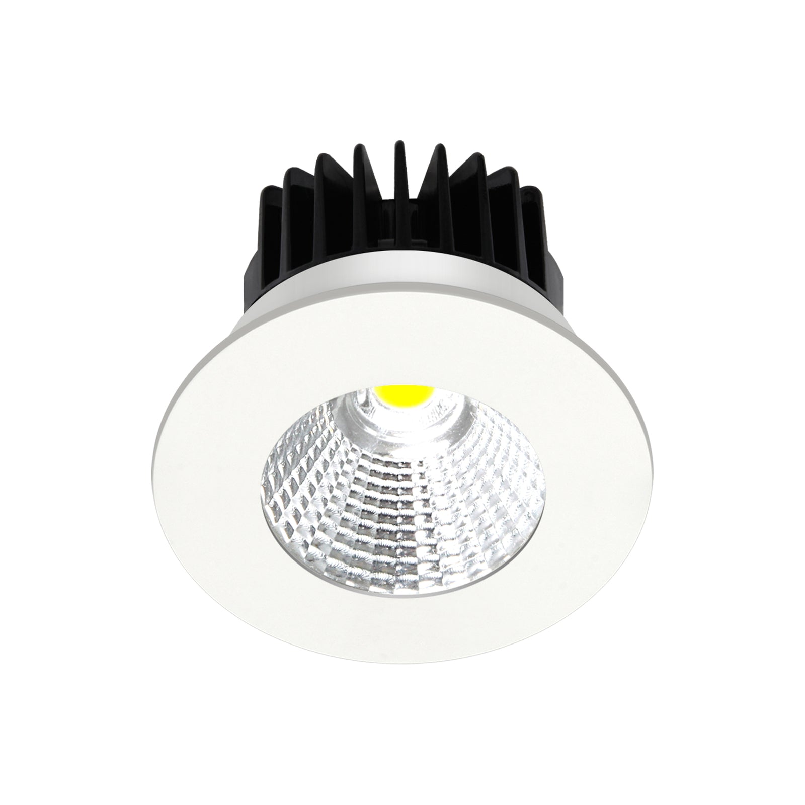 LED innbyggingsspot Lirin dimbar IP65 Ø7,9 cm 6W 2700K forfra