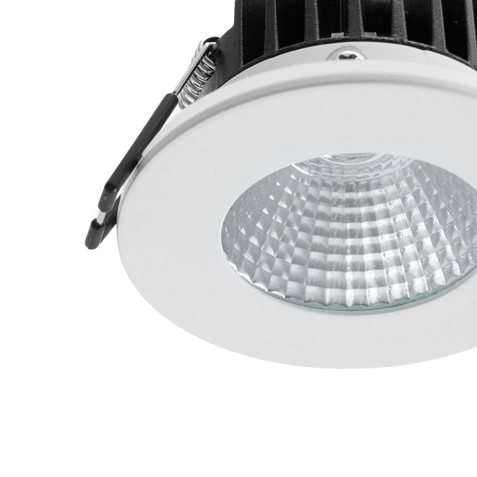 LED innbyggingsspot Lirin dimbar IP65 Ø7,9 cm 6W 2700K installasjonsdetalj
