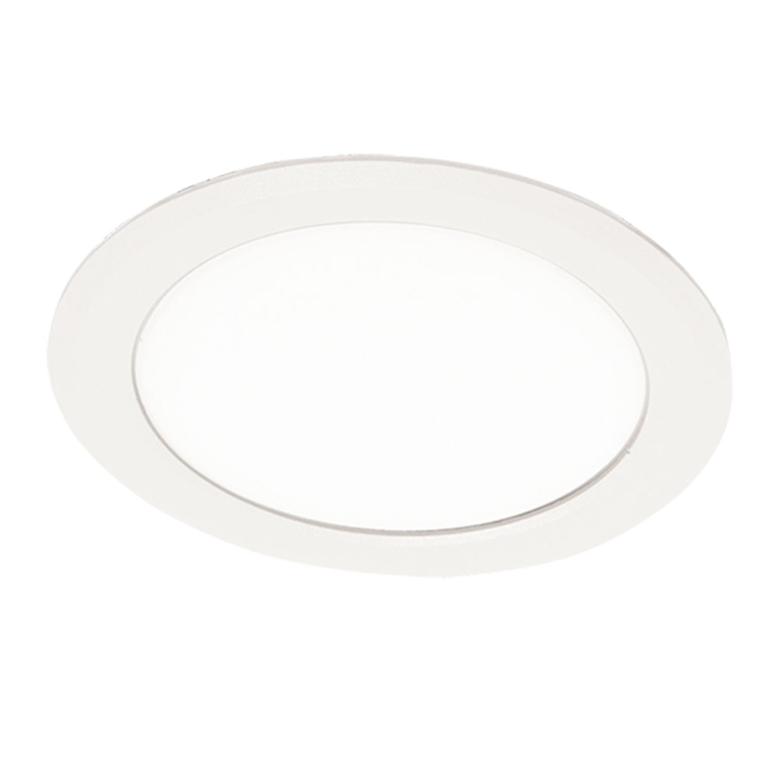 LED innbyggingsspot loda rund hvit Ø20 cm 25W 4000K IP44 forfra