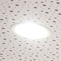 LED innbyggingsspot loda rund hvit Ø20 cm 12W 4000K IP44 forfra