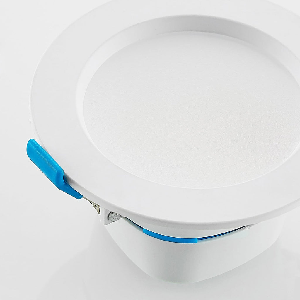 LED innbyggingsspot Milaine dimbar hvit med dimmer