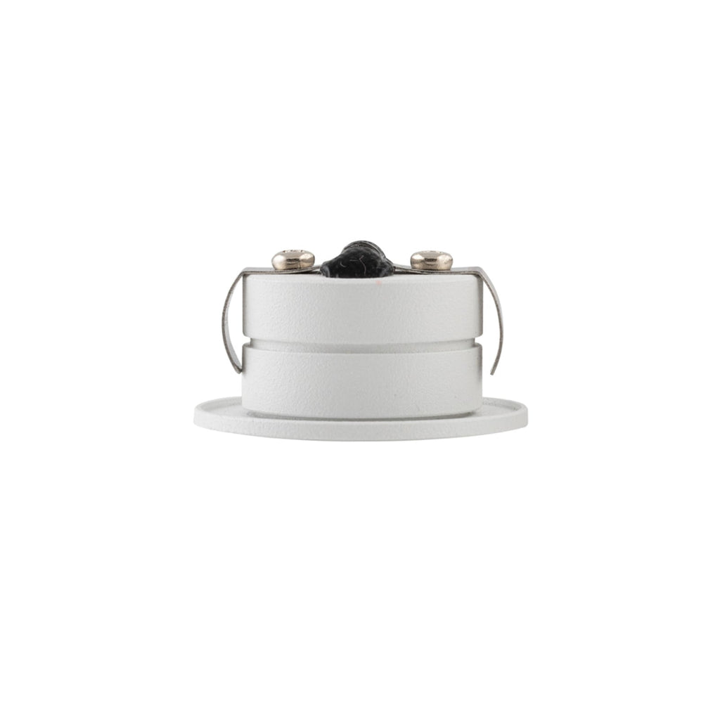 LED innbyggingsspot MiniOne Fixed hvit dimbar IP44 3W forfra