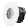 LED innbyggingsspot MULTIsun rund dimbar IP65 8W varmhvit forfra
