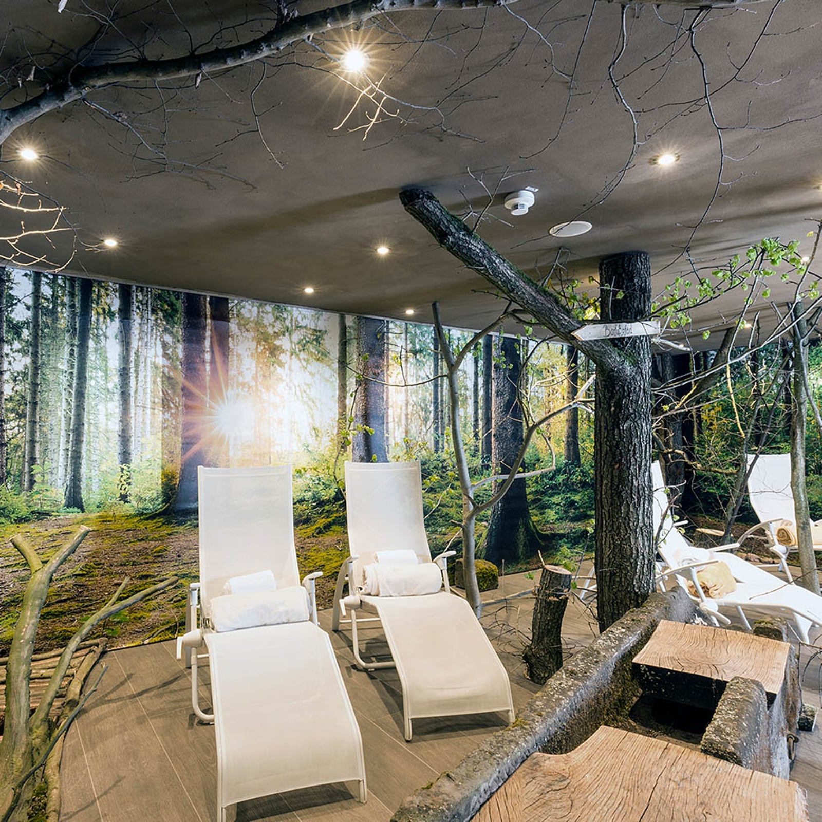 LED innbyggingsspot MULTIsun rund dimbar IP65 8W varmhvit detalj