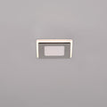 LED innbyggingsspot Nimbus kvadratisk 8,5 cm krom IP44 forfra