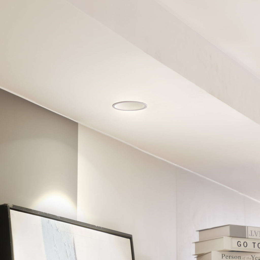 LED innbyggingsspot Niria dimbar hvit Ø8,2 cm bakside