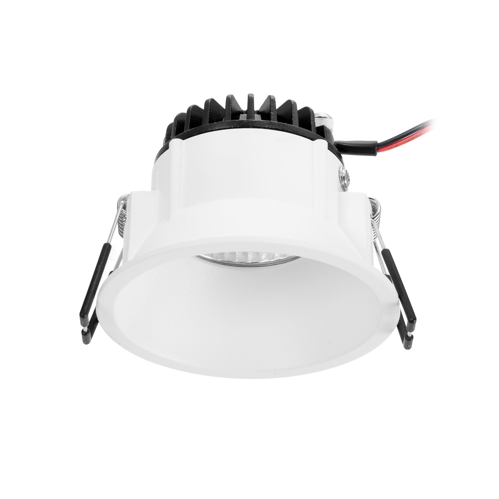 LED innbyggingsspot Niria dimbar hvit Ø8,2 cm side