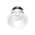 LED innbyggingsspot Niria dimbar hvit Ø8,2 cm 6W 3000K forfra