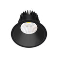 LED innbyggingsspot Niria svart dimbar 6W 3000K forfra