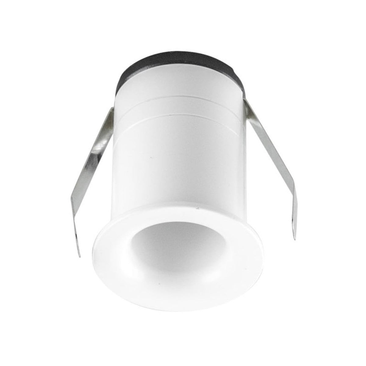 LED innbyggingsspot Noblendo hvit Ø3,5 cm IP44 dimbar 3W forfra