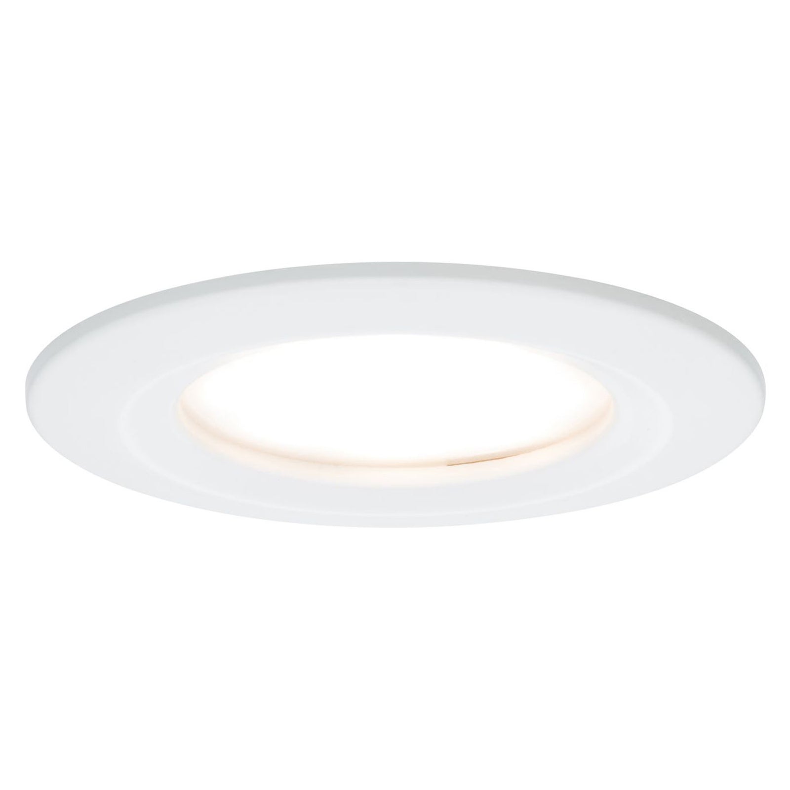 LED innbyggingsspot Nova 3-pack hvit montert