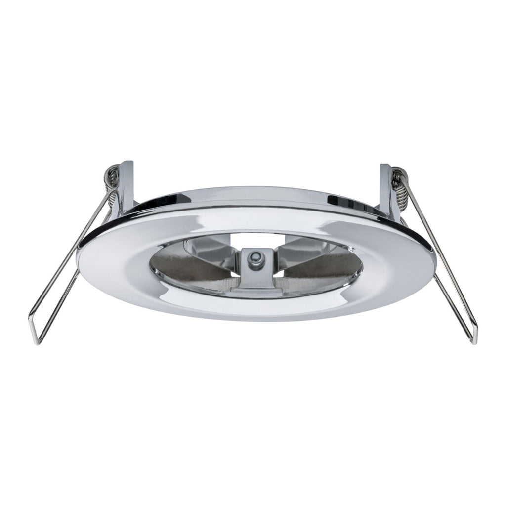 LED innbyggingsspot Nova Coin 3-pack krom dimbar IP44 bakside