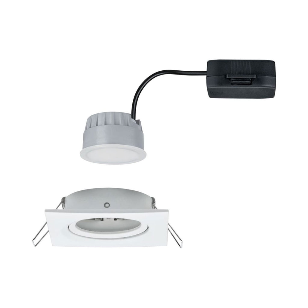 Detaljbilde av LED innbyggingsspot Nova Coin kantet dimbar hvit Paulmann