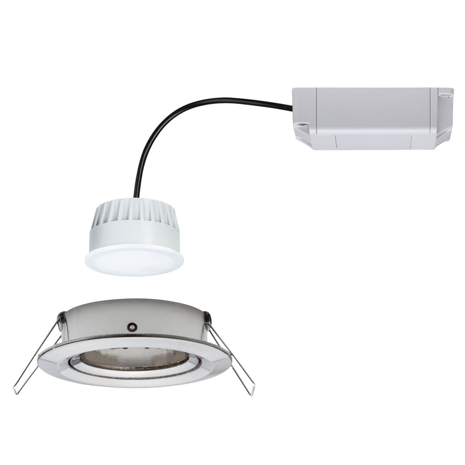 Montert LED innbyggingsspot Nova Plus CCT dimbar Zigbee Ø8,4 cm Paulmann i tak