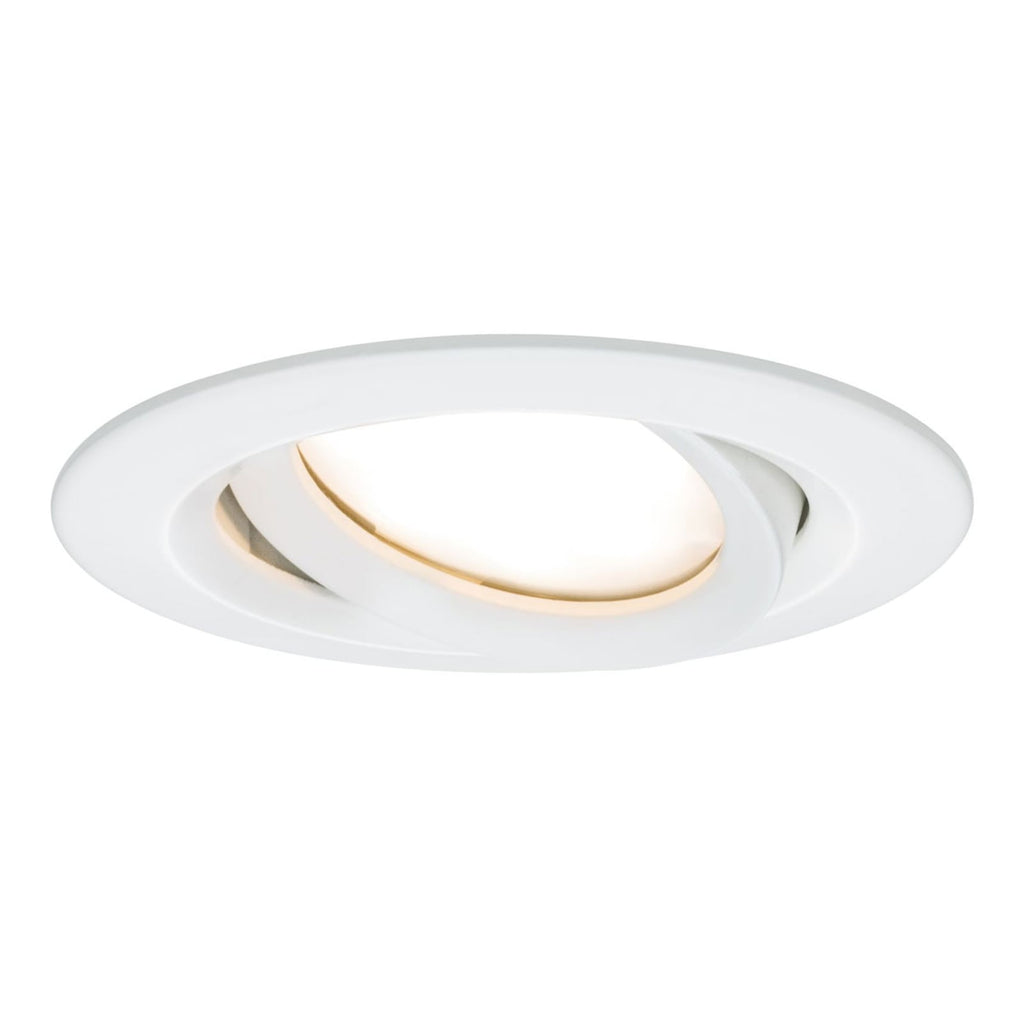 LED innbyggingsspot Nova Plus rund dimbar hvit IP65 forfra