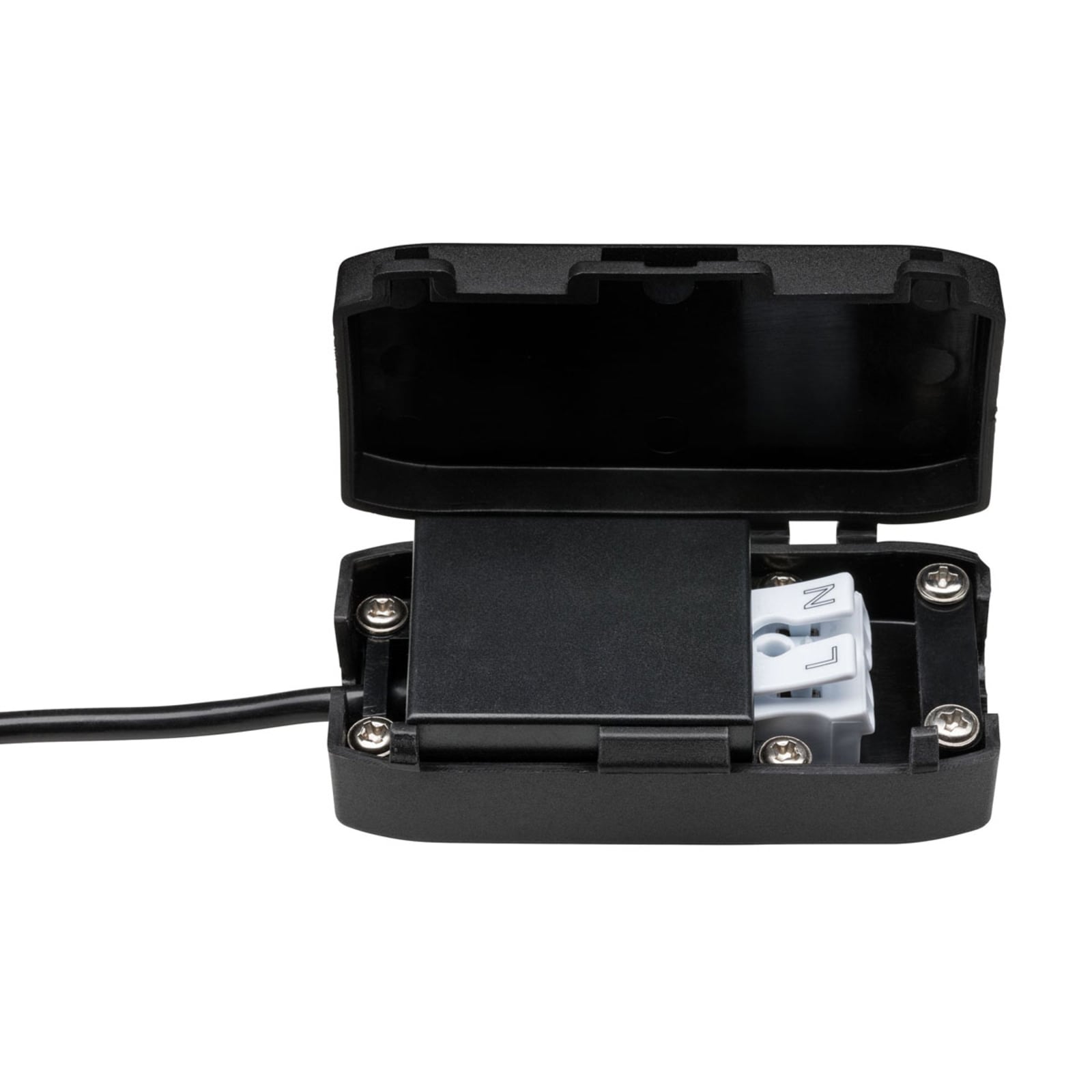 LED innbyggingsspot Nova Plus rund dimbar hvit IP65 montert i tak